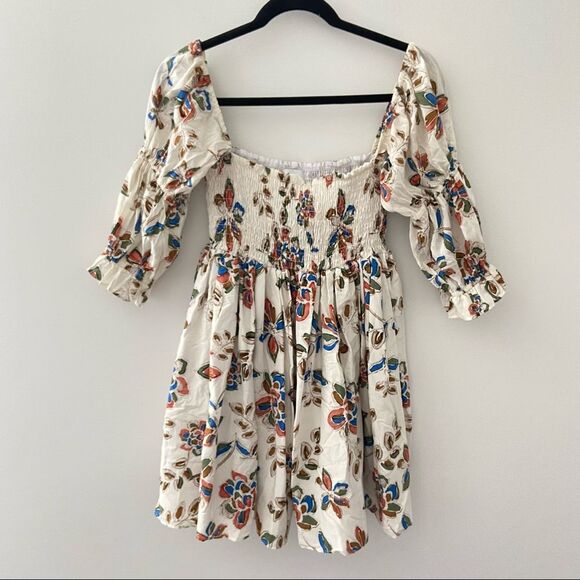 Misa Zadie Floral Mini Dress M - Picture 3 of 10